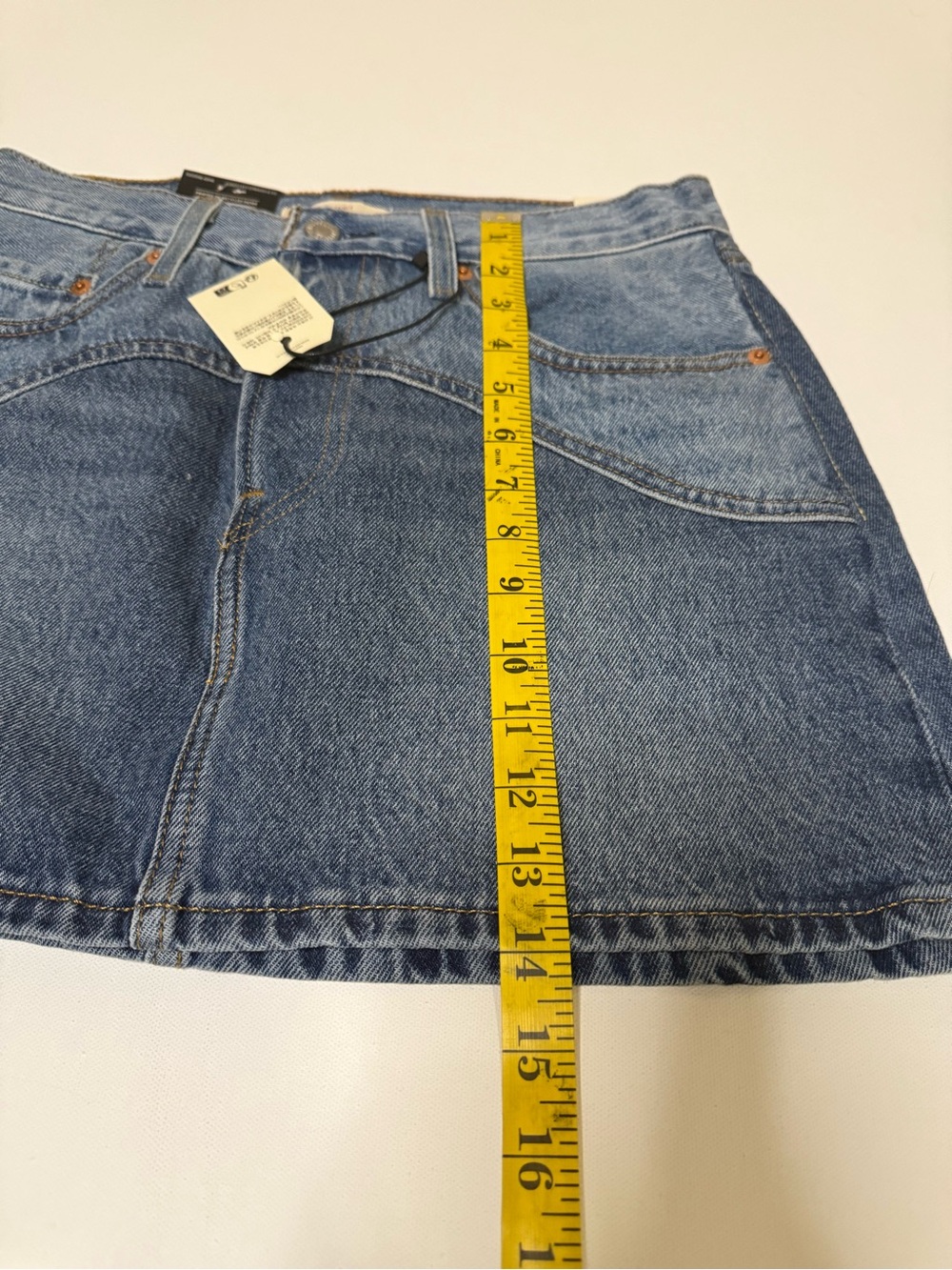 Levi’s Vintage Mini Icon Denim Skirt - Picture 4 of 8